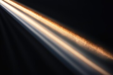 Elegant rays of light in a dark setting