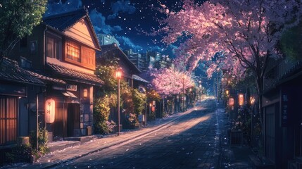 Obraz premium Anime background, Anime background 4k, Anime background, Anime background wallpaper, Anime background aesthetic