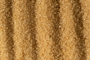 Abstract Cooking Background, Brown Cane Sugar Texture.