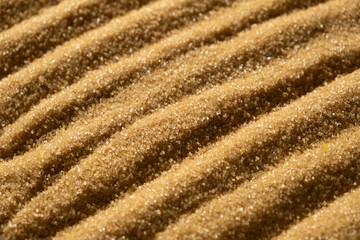 Abstract Cooking Background, Brown Cane Sugar Texture.