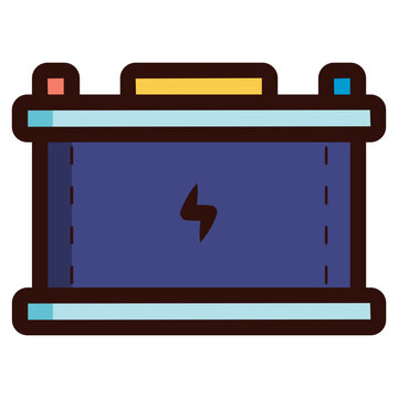 recommend clip art: car battery icon