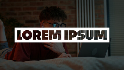 Boxed Motion Typography