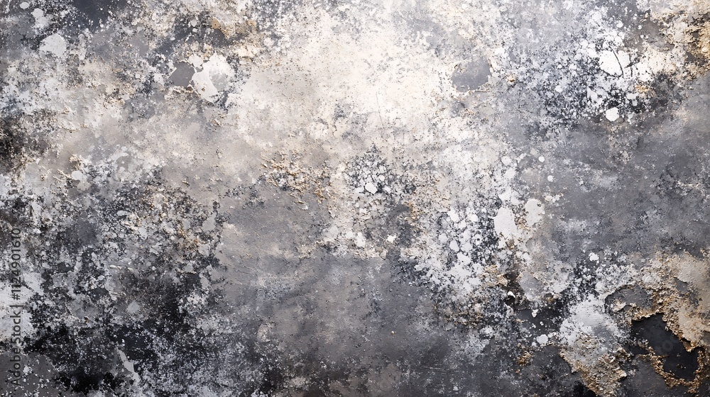 Poster abstract gray and gold textured background creating a luxurious atmosphere