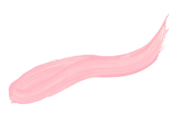 Pink brush strokes