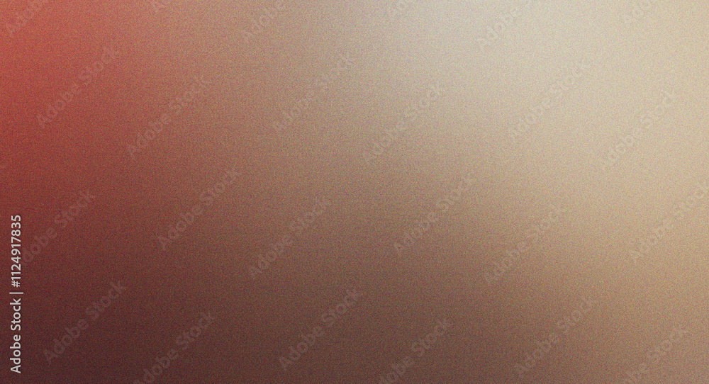 Aufkleber subtle and smooth red and white abstract gradient design with noise texture effects for unique brand