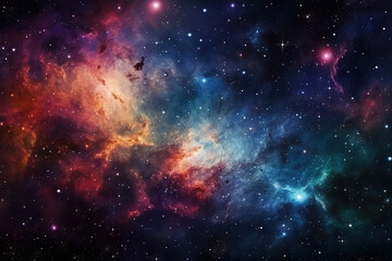 Naklejka premium Unbelievable Radiant celestial wonders