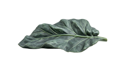Chinese Broccoli with smooth, creamy flesh, a realistic, textured pit, showing fresh ripeness and health appeal, isolated on a white background
