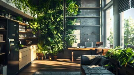 Urban Oasis A compact living area