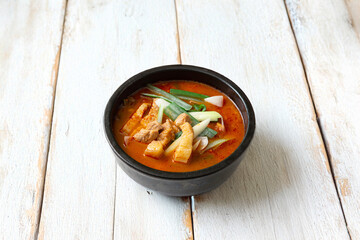 Pork and Kimchi Stew ,Korean food