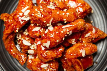 seasoned spicy chicken ,Seasoned Chicken with Garlic