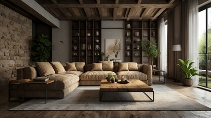 rustic interior home design