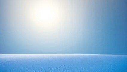 Simple gradient background in winter blue