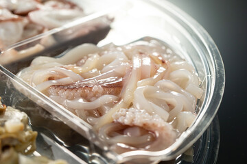 Various kinds of fresh sashimi 