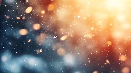 Obraz premium White snow lies on a flat surface the texture of a snowdrift beautiful winter landscape forest in morning, Snow-covered pine trees colorful background, tall pine trees blanketed with fresh snow.