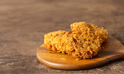 Vegetable Croquettes, Fried food on a cutting board