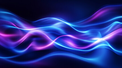 Fototapeta premium abstract blue wave background