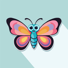 Cute butterfly illustration
