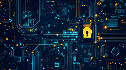 Fototapeta premium Designing secure software updates for Industrial IoT devices to prevent exploitation of vulnerabilities and protect data integrity.