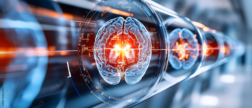 Poster revolutionizing diagnostics medical imaging and artificial intelligence in healthcare laboratory vis