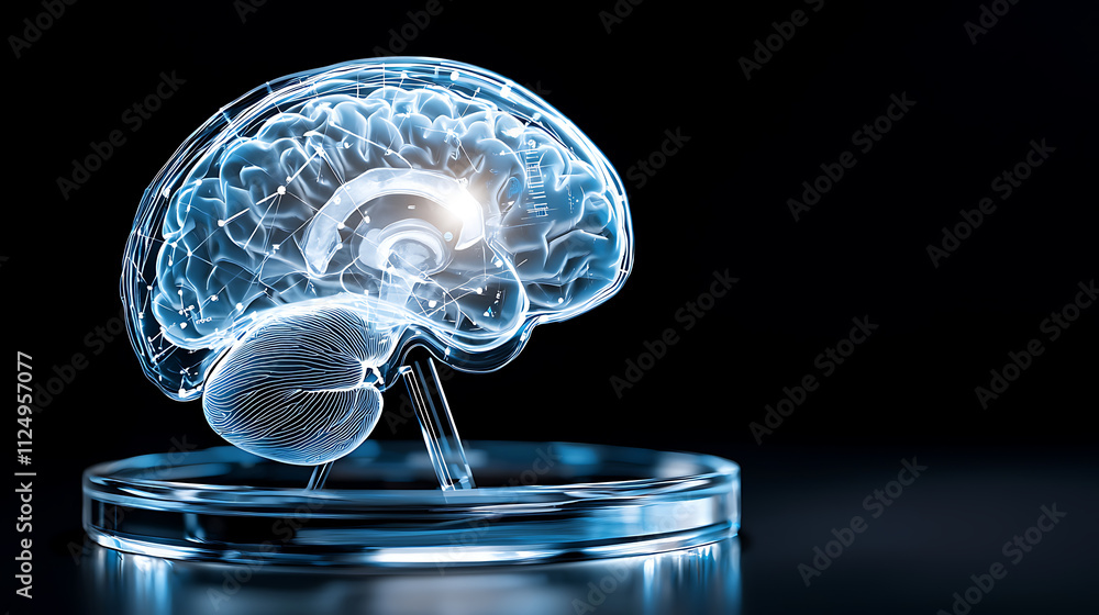 Poster revolutionizing medical imaging with artificial intelligence for enhanced diagnostics in brain healt