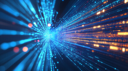 fiber optics background