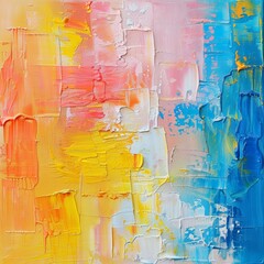Fototapeta premium Abstract background oil painting picture wallpaper art decor design colorful print