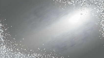 Obraz premium Silver Glitter Stream