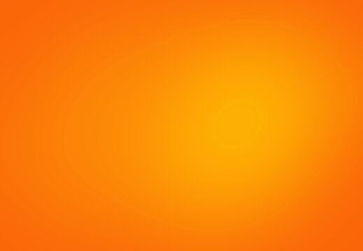 Top view, Soft blurred grunge pure orange yellow color halloween texture backdrop for background or design stock photo. gradiant color banner solid hard floor.lines