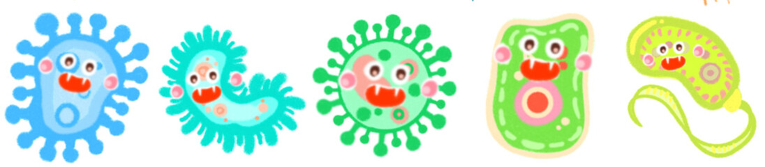 Artistic Depictions of Viruses: Visual Elements for Use in Medicine, Drug Research, and Academic Studies