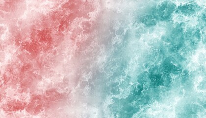 Fototapeta premium Abstract Watercolor Splashes - Gentle Washes of Soft Pinks, Blues, And Green. Spring Colors