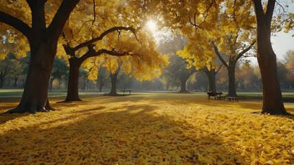 Golden Autumn Serenity