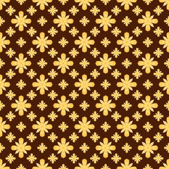 Line Thai seamless pattern on background.
