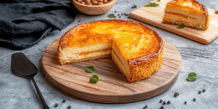 Chilean pastel de choclo  natural food detailed prese