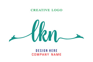 LKN   lettering logo is simple, easy to understand and authoritative