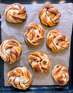 Zimtschnecken in D&auml;nemark