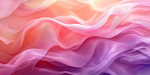 Obraz premium gradient background with soft pink and purple tones blending, Generative AI