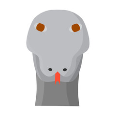 Flat Indonesia Culture Icon