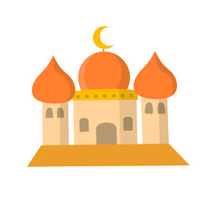 Flat Islam Muslim Icon