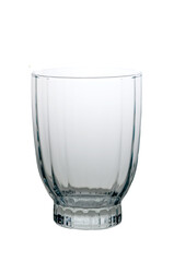 Elegant clear glass tumbler perfect for serving drinks at home gatherings and special occasions