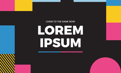 Modern Geometric Abstract Background Design. For Template Design