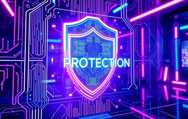 Cybersecurity Shield Defends Against Digital Threats