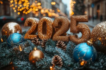 2025 Happy New Year design