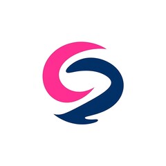 Naklejka premium S logo template design markating, S logo designe and nice designe.