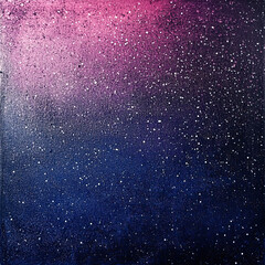 Obraz premium Gradient background transitioning from navy blue to deep purple with starry effects