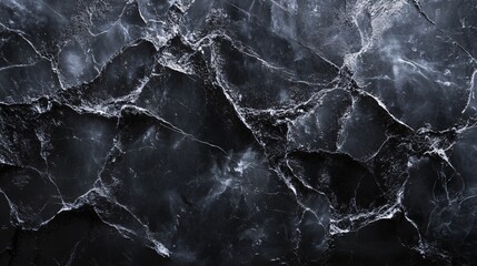 Obraz premium Dark marble texture background showing rough surface with veins