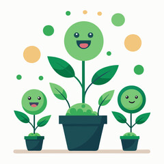 plant in pot