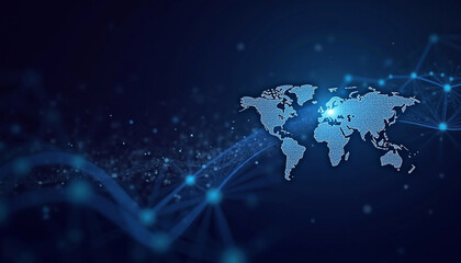 Fototapeta premium global network connection, worldwide, connectivity, networking, cyberspace