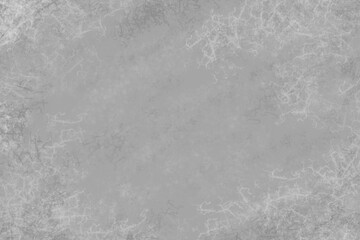 Gray Concrete Wall Textured Background. Abstract studio room wall cement shadow highlights empty plain rustic copy space.  