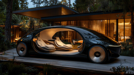 A high-resolution image showcasing a self-dri