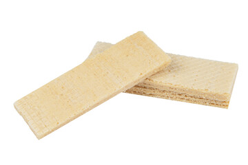 Wafers stick isolated on white background